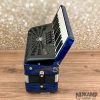 Hohner Bravo III 72 Silent Key - LMM - Blauw