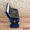 Hohner Bravo III 72 Silent Key - LMM - Blauw