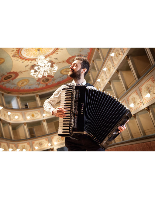 Roland FR-8X V-Accordion Zwart
