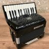 Hohner Bravo II 48 Silent Key - MM - Black
