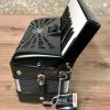 Hohner Bravo II 48 Silent Key - MM - Black