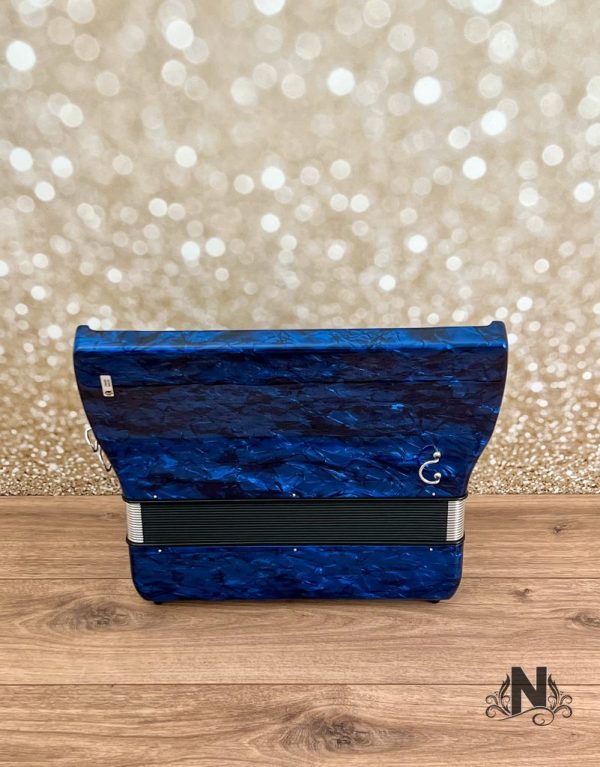 Hohner Bravo III 72 Silent Key - LMM - Blauw