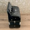 Hohner Nova III 96 B-Griff Black (Nieuwste model met stoffen balg)