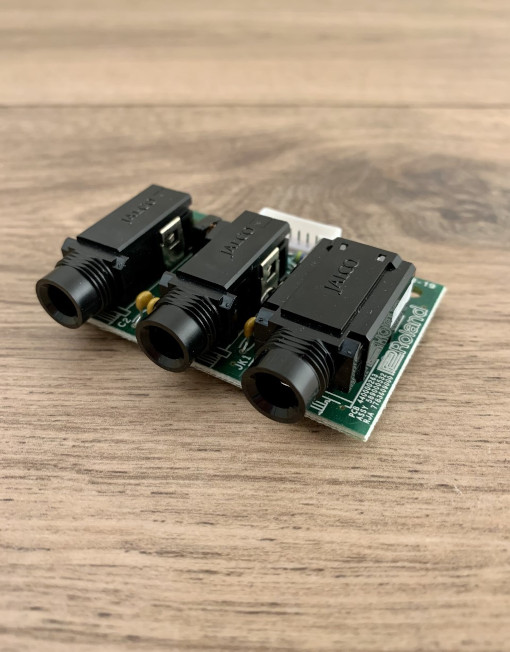Koptelefoon en Jack-Output Board voor Roland  FR-8X(B) en Bugari Evo Series