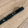 Rugriem met kliksluiting, Leder