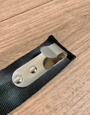 Rugriem met haak, Nylon