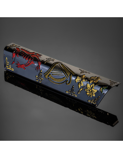 V-Accordion FR-8X Custom Grill - Dragon, Harp, Daffodil