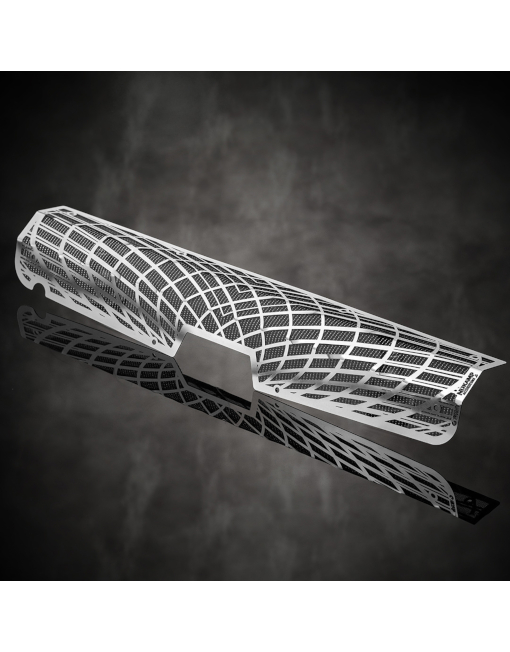 V-Accordion FR-4X Custom Grill - Exponential Silver