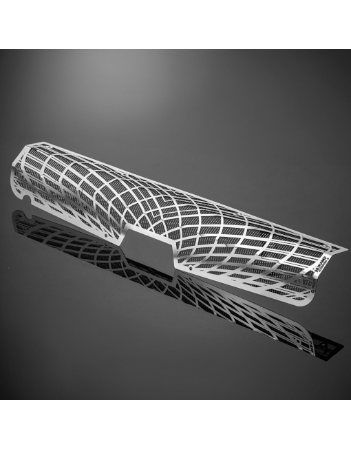 V-Accordion FR-4X Custom Grill - Exponential Silver