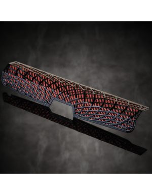 V-Accordion FR-4X Custom Grill - Exponential Red Carbon