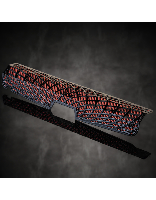 V-Accordion FR-4X Custom Grill - Exponential Red Carbon