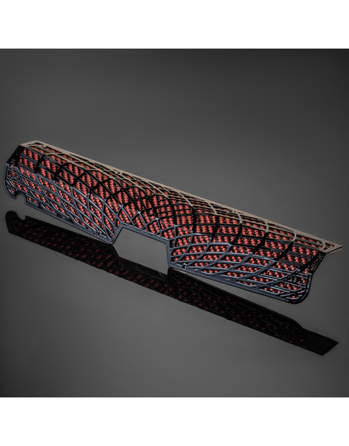 V-Accordion FR-4X Custom Grill - Exponential Red Carbon
